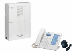 Centrala telefonica Hybrid IP KX-HTS32CE (4/8), Telefon SIP KX-HDV230 Panasonic si alimentator KX-A424