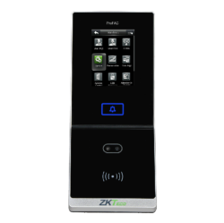 Controler stand-alone cu functie de pontaj, cu recunoastere faciala, card si tastatura, ZK Bio Security PRO-BIO