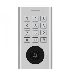Controler de acces stand-alone cu tastatura si cititor de carduri EM (125kHz), sonerie, antivandal, rezistent la apa K11-EM