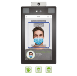 Terminal control acces cu recunoastere faciala si palma - detectie temperatura, masca de protectie PROFACE-X-TD