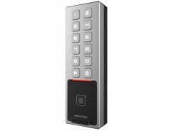 Cititor de proximitate cu amprenta si tastatura Hikvision DS-K1T805MBFWX