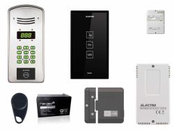 Kit interfon audio analogic Electra pentru 20 de apartamente PES.A255I + IA.04N