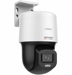 Camera de supraveghere video IP PT 4MP cu lumina alba 30M si lentila fixa Hikvision  DS-2DE2C400SCG-E F1