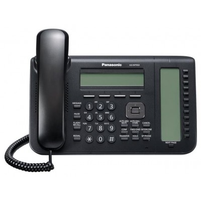 Telefon proprietar Panasonic model KX-NT553X-B, IP