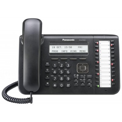 Telefon proprietar Panasonic model KX-NT543X-B, IP 