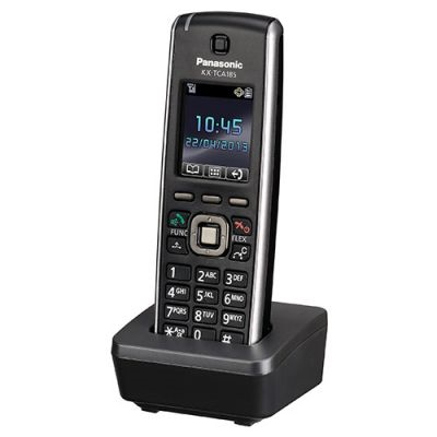 Telefon digital DECT Panasonic model KX-TCA185CE, compatibil cu centralele telefonice