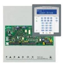 Centrala de alarma antiefractie Paradox SP5500+K32LX  cu cutie cu traf
