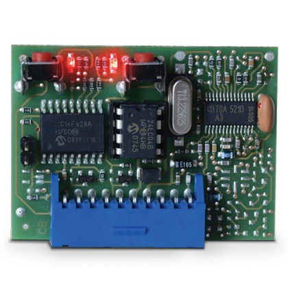 Receptor radio Cardin inserabil RSQ 508 OC/2 pentru automatizari porti
