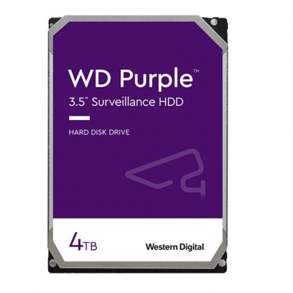 Hard disk 4TB WD Purple - Surveillance- WD40PURX