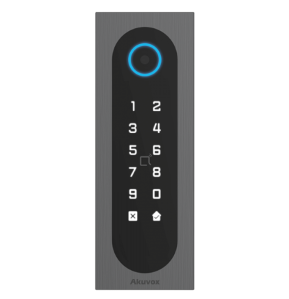 Controler de acces IP cu cititor RFID EM 125KHz si MF 13.56MHz, identificare NFC, cod QR, Bluetooth, tastatura touch screen A08S