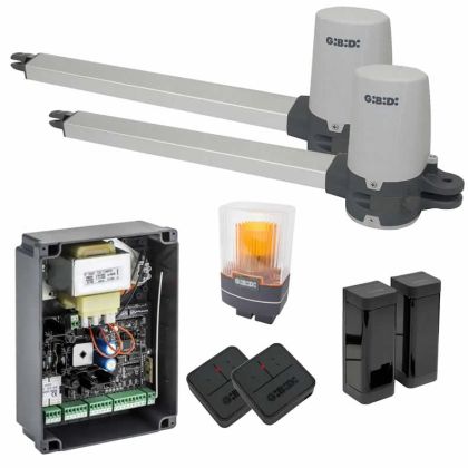 Kit automatizare poarta batanta GIBIDI KUDA 200 pentru porti de pana la 2.5 m pe canat