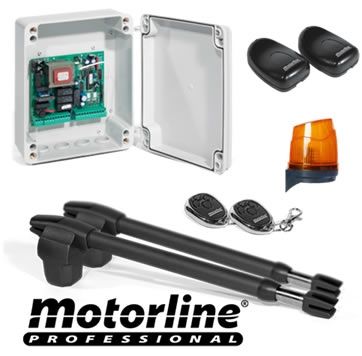 Kit automatizare   Motorline pentru poarta batanta  2x4 m Lince 600  kit