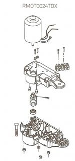 Ansamblu motor pentru actuator TAG RMOT0024TDX