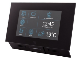 Monitor touch-screen  de 7" cu mod energy saving,model INDOOR TOUCH BLACK (91378365)