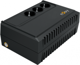 Renton 650 Line Interactive UPS 650VA, 360W, AVR, 3 Prize cu protectie conectate la baterie