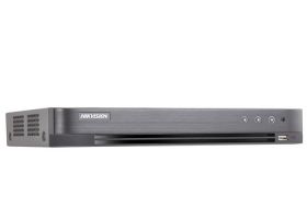 DVR 16 ch. video, AUDIO "over coaxial", VCA, Alarma 16IN/4OUT - HIKVISION