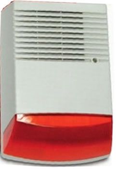 Sirena de exterior  PA-100 pentru sisteme de alarma antiefractie si antiincendiu