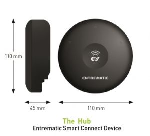 Dispozitiv universal pentru comanda de la distanta automatizari porti, Entrematic Smart Connect
