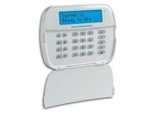 Tastatura LCD cu iconuri, cablata, 128 zone (radio si/sau cablate) NEO-ICONRFP