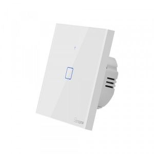 Intrerupator Smart cu Touch Sonoff T0 EU TX , WiFi, 1 canal