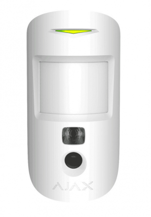 Detector Wireless PIR de interior cu verificare foto la alarmă Ajax MotionCam PhOD