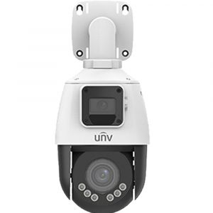 Camera de supraveghere IP PTZ 4X, Dual-Lens, 2x2MP, IR 50M, Audio, VCA, Lighthunter - UNV, IPC9312LFW-AF28-2X4