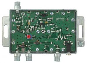 Amplificator CATV de interior AWS-1143 (3 ieşiri, 17/19dB, 47-790MHz)