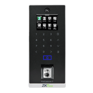Controler stand-alone cu functie de pontaj, cu amprenta, card si tastatura, ZK Bio Security PRO-CAPTURE-T