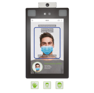 Terminal control acces cu recunoastere faciala si palma - detectie temperatura, masca de protectie PROFACE-X-TD