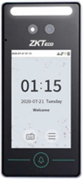 Terminal de control acces si pontaj cu recunoastere faciala, palma, PIN, cititor RFID EM 125kHz, comunicatie TCP/IP, Wi-Fi VL-SPEEDFACE-V4LM1-P-1-W