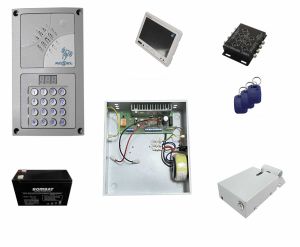 Set videointerfon Resel de bloc pentru 16 de apartamente ISCP-01N-50 EM 