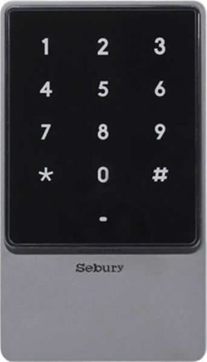 Controler stand-alone SEBURY cu tastatura si cititor de card EM si Mifare  SEB-sTouch2