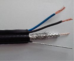 Cablu siamez RG  6  + 2x0,75 mm2 cu sufa