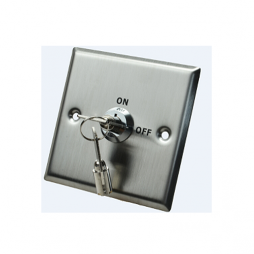 Buton de acces cu cheie incastrabil din inox, S86K