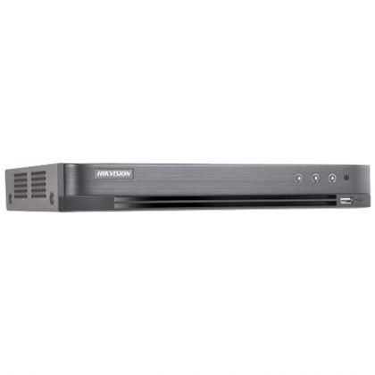 DVR AcuSense 16 ch. pentru sisteme de supraveghere video 8MP, tehnologie PoC, Alarma 4IN/1OUT - HIKVISION iDS-7216HUHI-M2-P
