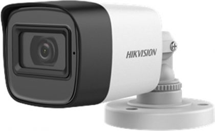 Camera supraveghere video 2MP, lentila 2.8mm, IR 30m, AUDIO integrat - HIKVISION DS-2CE16D0T-ITFS-2.8mm