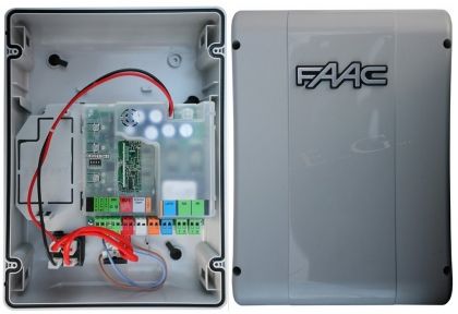 Controller E024 S, cutie pentru montaj inclusa Faac pentru motoare pe 24V