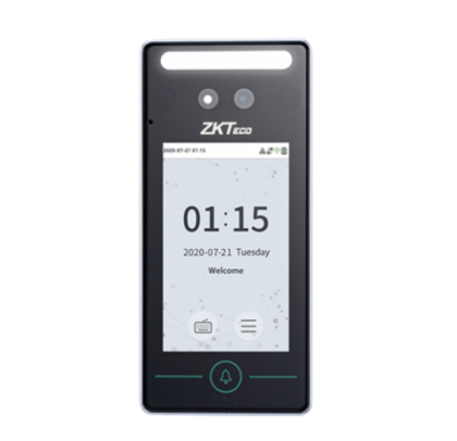 Terminal de control acces si pontaj cu identificare faciala, palma, PIN, cititor RFID EM 125kHz, comunicatie TCP/IP, Wi-Fi  VL-SPEEDFACE-V4L-P-1-W