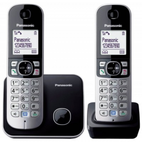 Telefon DECT Panasonic,model KX-TG6812FXB