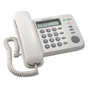 Telefon analogic Panasonic model KX-TS560FXW