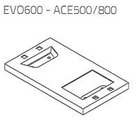 Consola fixare pentru motor EVO600-ACE500/800 Telcoma RPIAFEVOZ