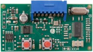 Receptor radio pentru automatizari de porti Roger Technology H93/RX22A/I, cu 2 canale, cod fix, 500 coduri