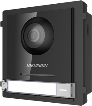 Modul Master conectare 2 fire, camera video 2MP fisheye si un buton apel - HIKVISION