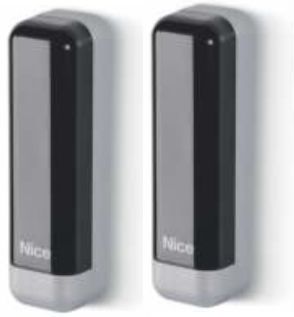 Fotocelule Slim sincronizate Nice EPSB, fixe și cu tehnologie Nice BlueBUS.
