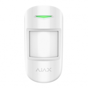 Detector Wireless PIR şi Geam Spart Ajax CombiProtect pentru alarma antifurt