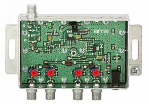 Amplificator CATV de interior AWS-1036 SilverLine (4 ieşiri reglabile)