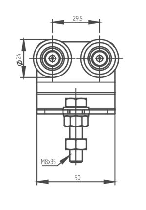 ROLA USA GLISANTA REGLABILA 1223